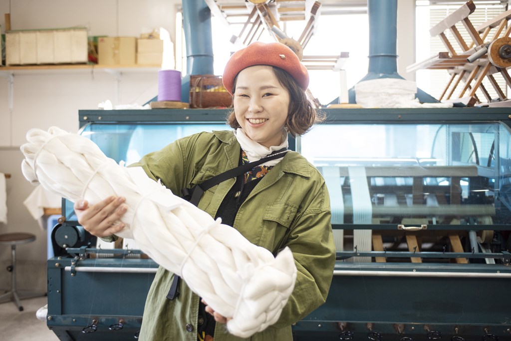 「伊予生糸」を生み出す、西日本唯一の生糸工場１